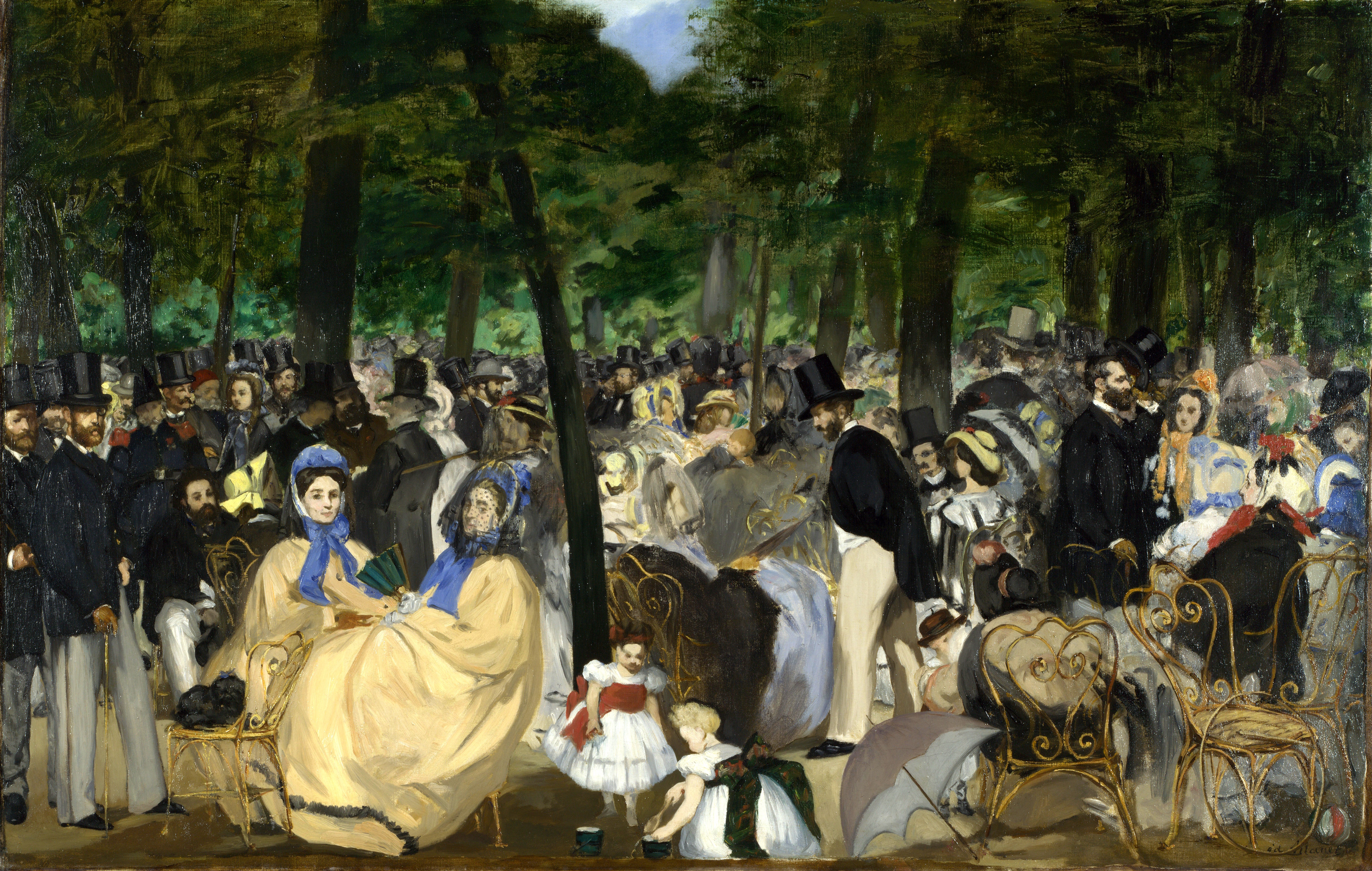 manet tuileries